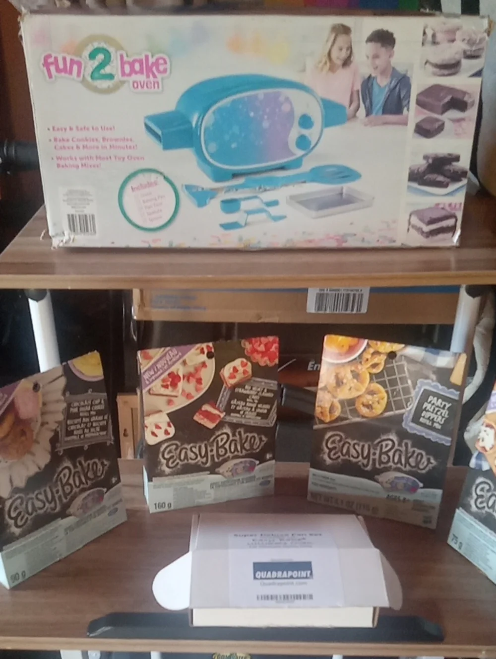 Fun2Bake Oven Blue Toy Oven with Accessories